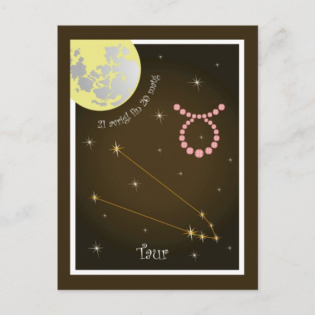 Postal Taur 21 aguda 20 matg Postkarte (Anverso)