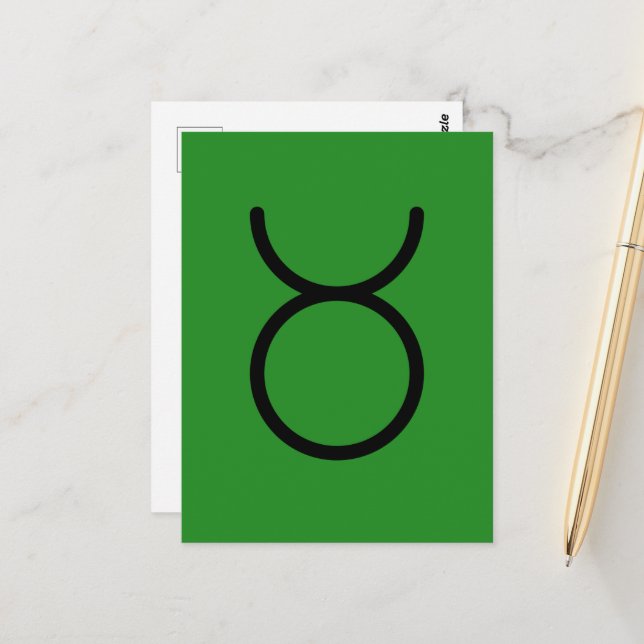 Postal Taurus (Anverso/Reverso In Situ)