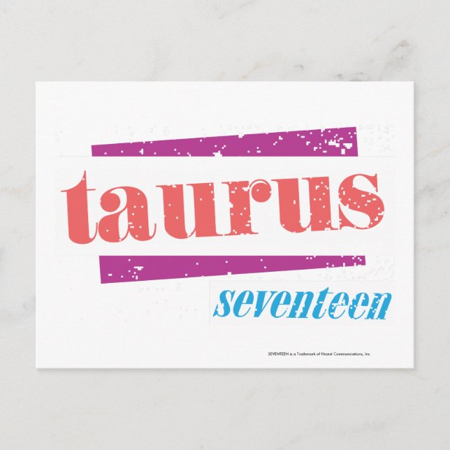 Postal Taurus LtPink (Anverso)