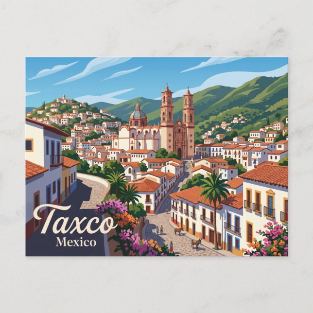 Postal Taxco de Alarcón México (Anverso)