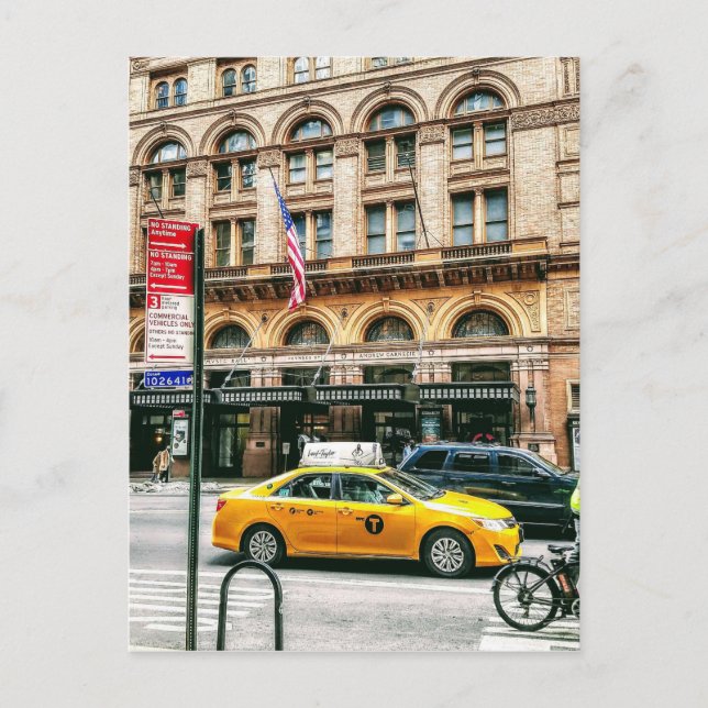 Postal ¡Taxi! (Anverso)