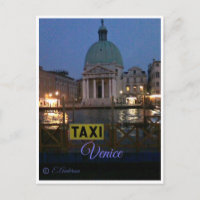Taxi acuático Venecia, Italia