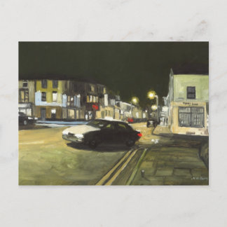Postal Taxi Cab, Cardiff, Gales, Reino Unido