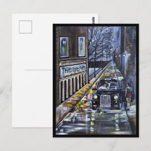 Postal Taxi para Kate Pintura de Alfred Fox