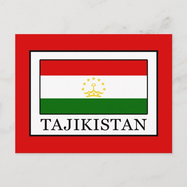 Postal Tayikistán (Anverso)