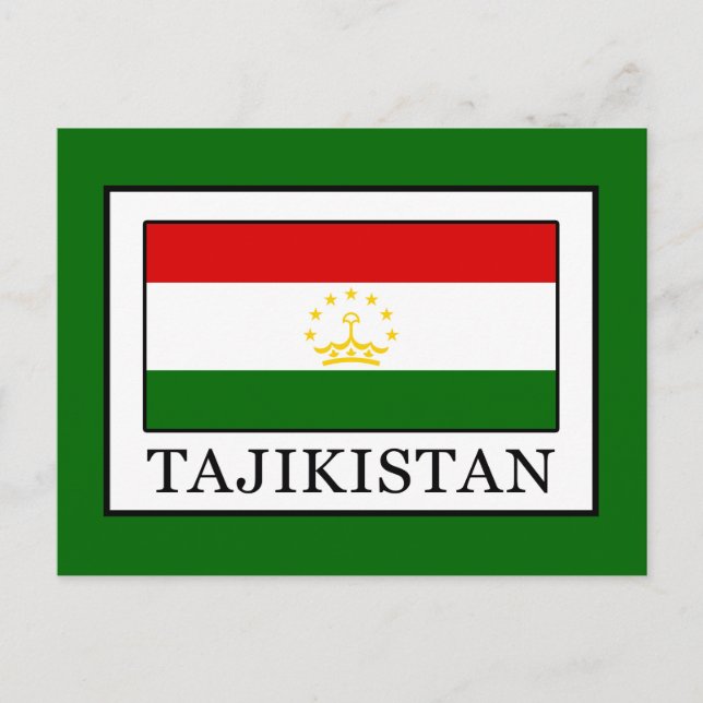 Postal Tayikistán (Anverso)