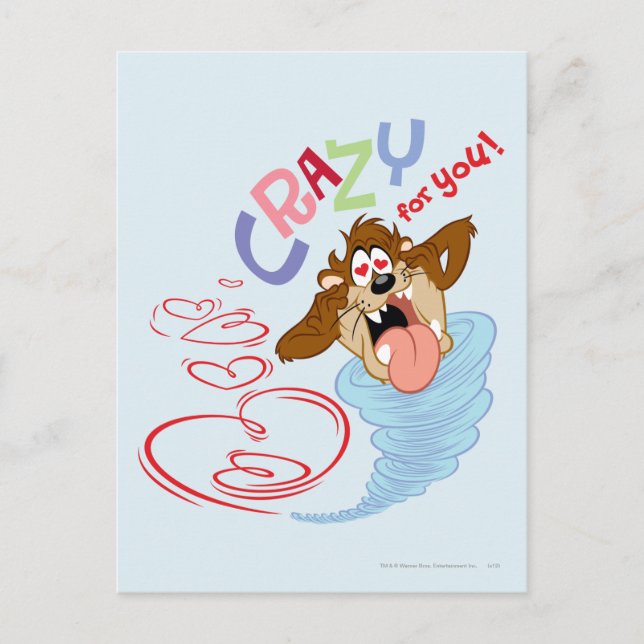 Postal TAZ™ Loco para ti! (Anverso)