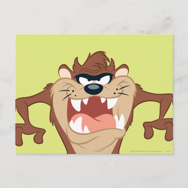 Postal TAZ™ Toothy Grin (Anverso)