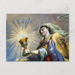 Postal taza de fresco