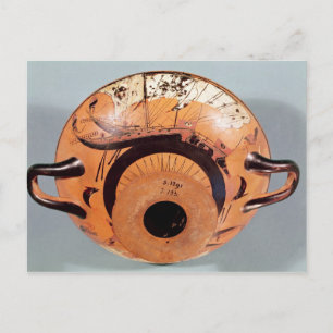 Postal Taza negra del ático