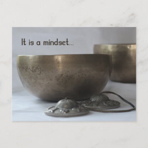 Postal Tazón de Meditación, Tazón de Canto, Tazón de Medi
