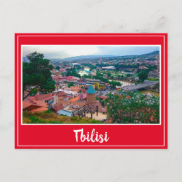 Postal Tbilisi Georgia Cityscape Street Architecture