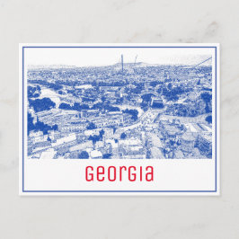 Postal Tbilisi Georgia Cityscape Street Architecture