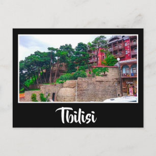 Postal Tbilisi Georgia Cityscape Street Architecture