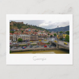 Postal Tbilisi Georgia Cityscape Street Architecture
