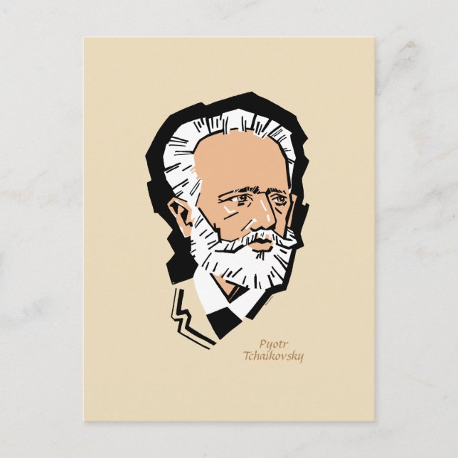 Postal Tchaikovsky (Anverso)