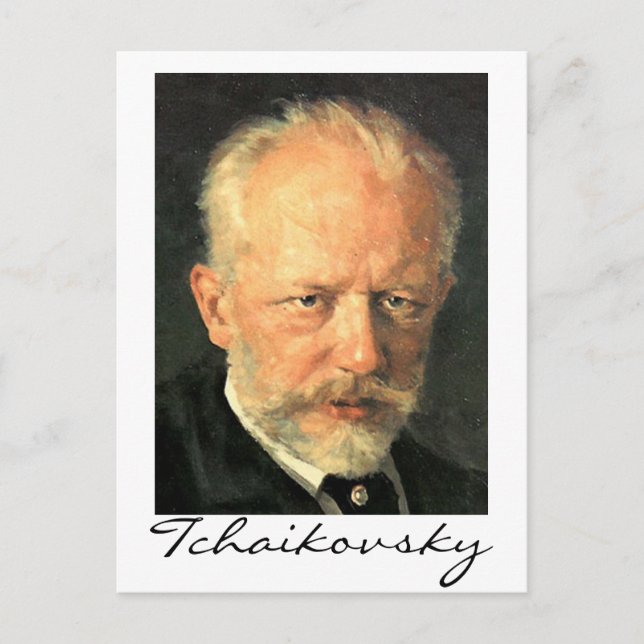 Postal Tchaikovsky (Anverso)