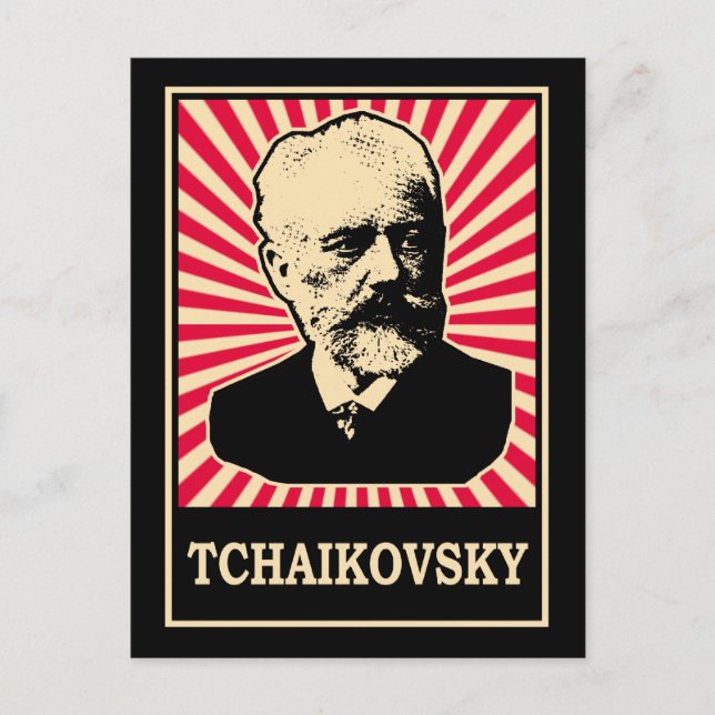 Postal Tchaikovsky (Anverso)