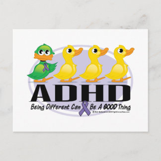 Postal TDAH Ugly Duckling