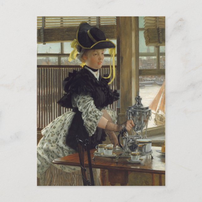 Postal Té | 1872 (aceite de madera) (Anverso)