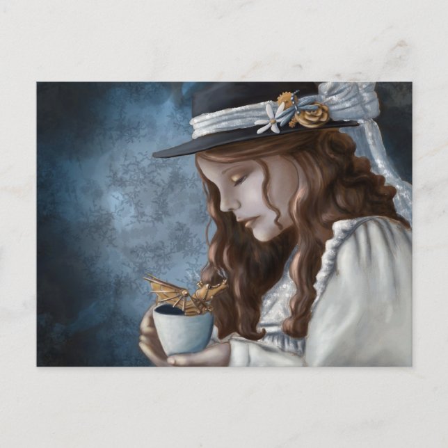 Postal Té al vapor del dragón (Anverso)