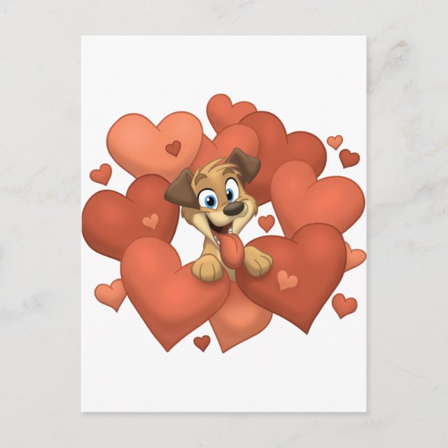 Postal Te Amo (Anverso)