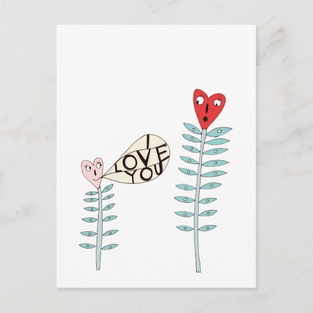 POSTAL TE AMO (Anverso)