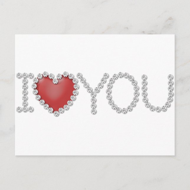 Postal Te Amo (Anverso)