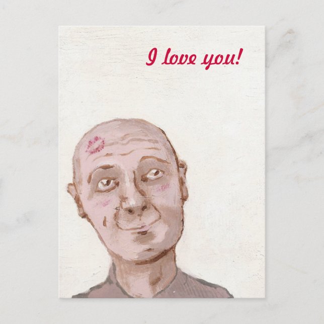Postal ¡Te amo! (Anverso)