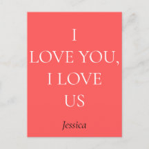 Te amo a ti y a nosotros, personalizar personaliza