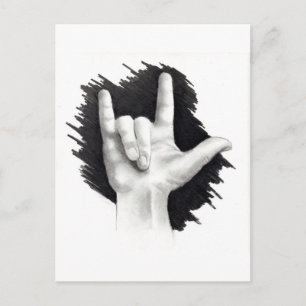 POSTAL TE AMO EN ASL #2