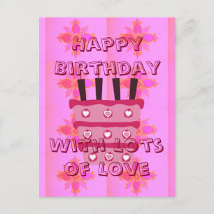 Postal Te Amo Feliz Cumpleaños Solcito