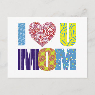 Postal Te amo mamá