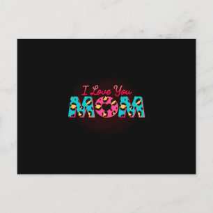 Postal Te amo mamá Sublimación