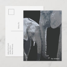 Te Amo Más, Arte Original de Elefante