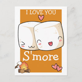 Postal Te Amo Más Marismo Kawaii