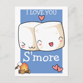 Postal Te Amo Más Marismo Kawaii