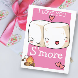 Postal Te Amo Más Marismo Kawaii