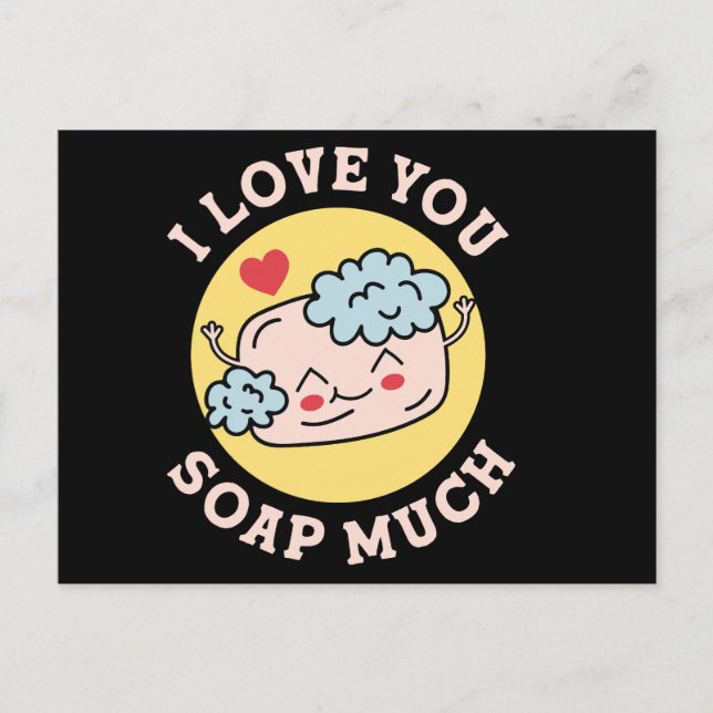 Postal Te Amo Mucho San Valentín (Anverso)