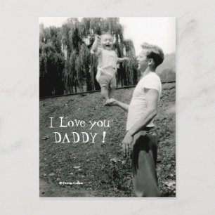 Postal Te amo papá