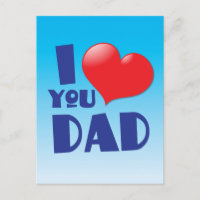 ¡Te amo PAPÁ! con el corazón