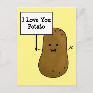 Postal Te Amo Patata