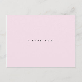 Postal Te Amo Pink