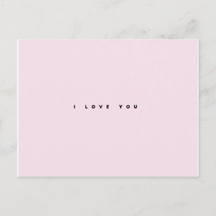 Postal Te Amo Pink