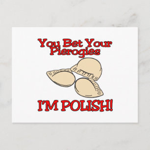 Postal Te Apuestas Tus Pierogies Que Soy Polaco