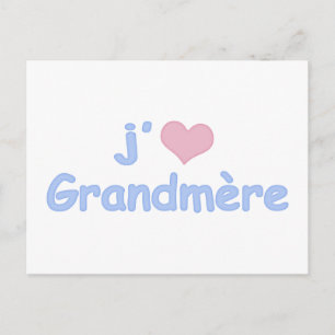 Postal Te "corazón" Abuela