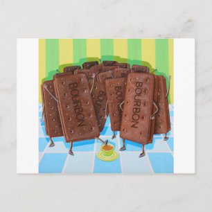 Postal Té crema borbónica