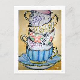 Postal Té de la tarde