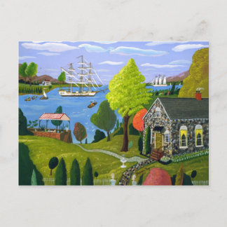 Postal Té de la tarde