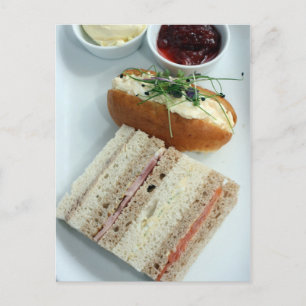 Postal Té de la tarde en inglés